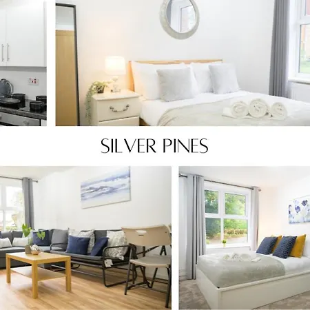 Silver Pines King Bed 2 Bedroom Apartment Manchester Exterior photo